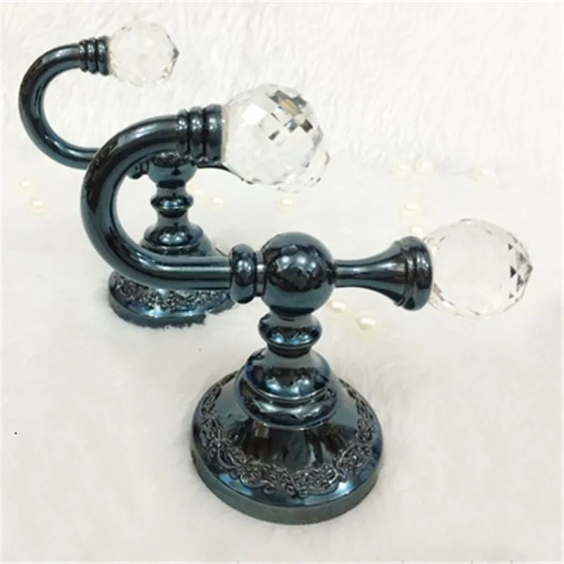 Роскошные хрустальные крючки для штор завязывания задней стенки из цинкового