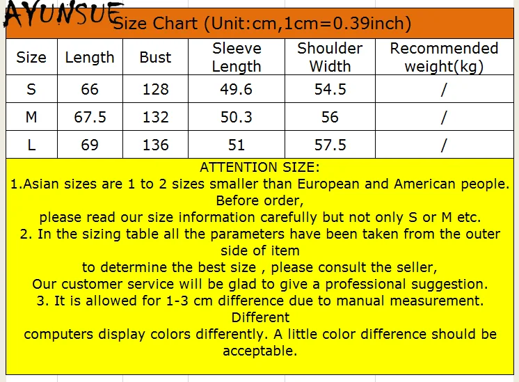 

AYUNSUE Autumn Winter Jacket Women 2020 Korean Style Womens Clothing Short Coat Female Parkas Casual Fashion Mujer Chaqueta