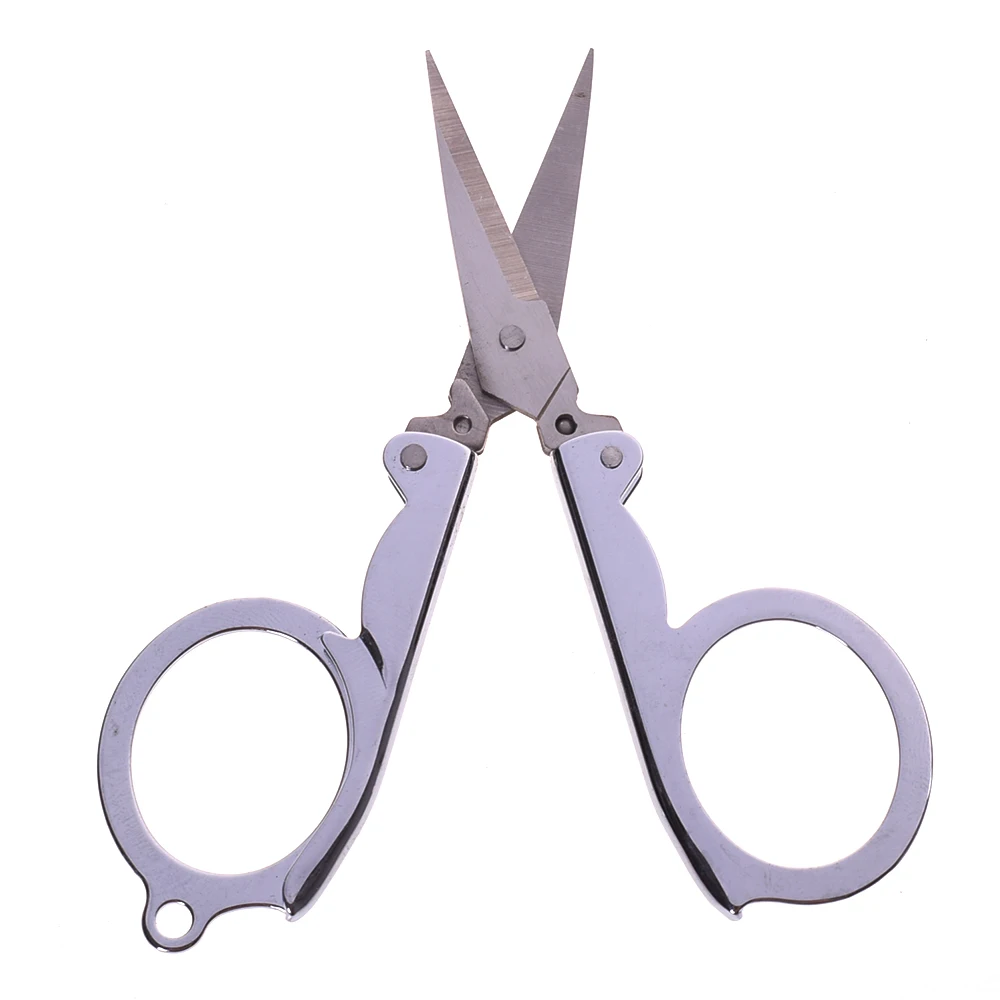 Распродажа портативные складные мини ножницы из нержавеющей стали для дома