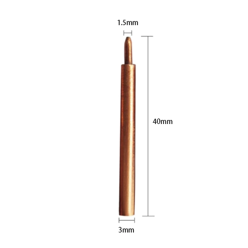 

HOT Welding Needle Aluminum Oxide 3mm Eccentric Rod Welding Machine Welding Pen Brazing Battery Nickel Plate 8PCS