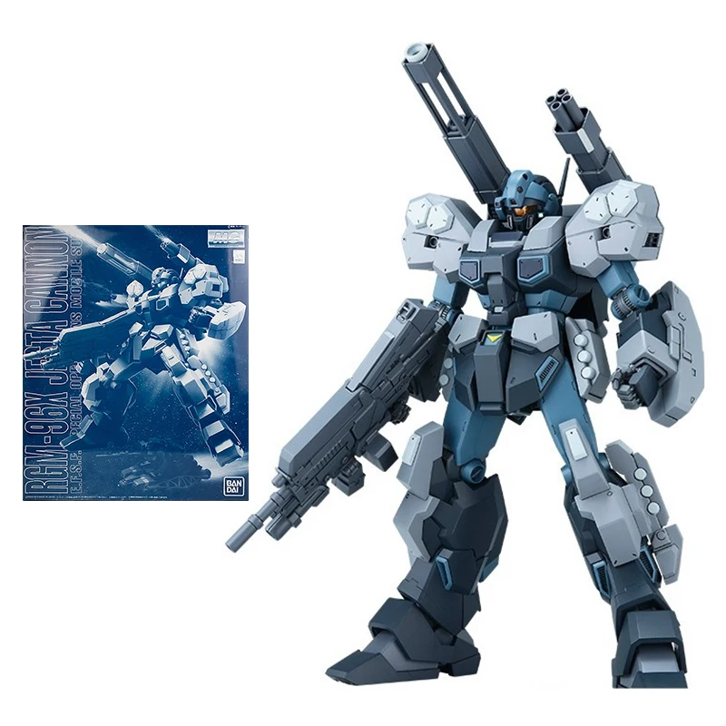 

Bandai Gundam Model Kit Anime Figure PB Limited MG 1/100 RGM-96X Jesta Cannon Genuine Gunpla Action Toy Figure Toys for Children