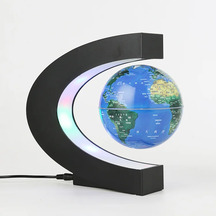 Магнитный левитационный шар украшение для офиса новый необычный подарок на день