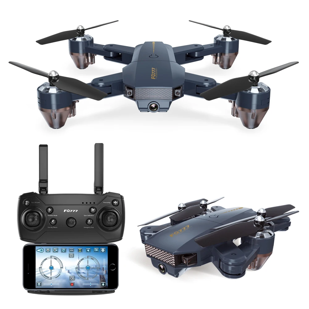 

FQ777 Drone with Camera FQ35 2.4G 480P 720P Wifi FPV Altitude Hold RC Training RC Quadcopter for Beginners VS E58 X809HW XS809S