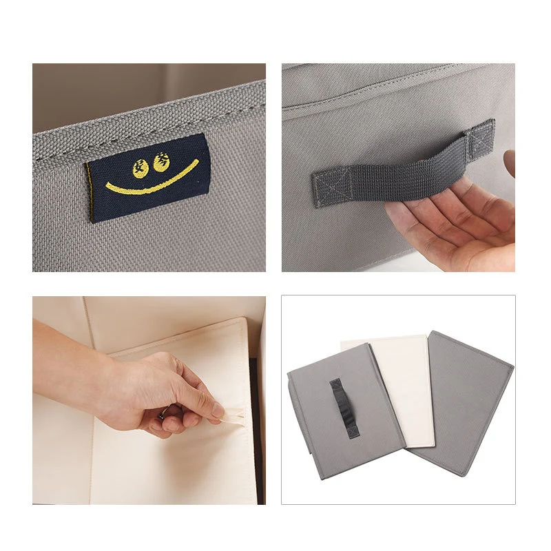 Органайзер для хранения дома и офиса складные коробки из ткани Оксфорд одежды