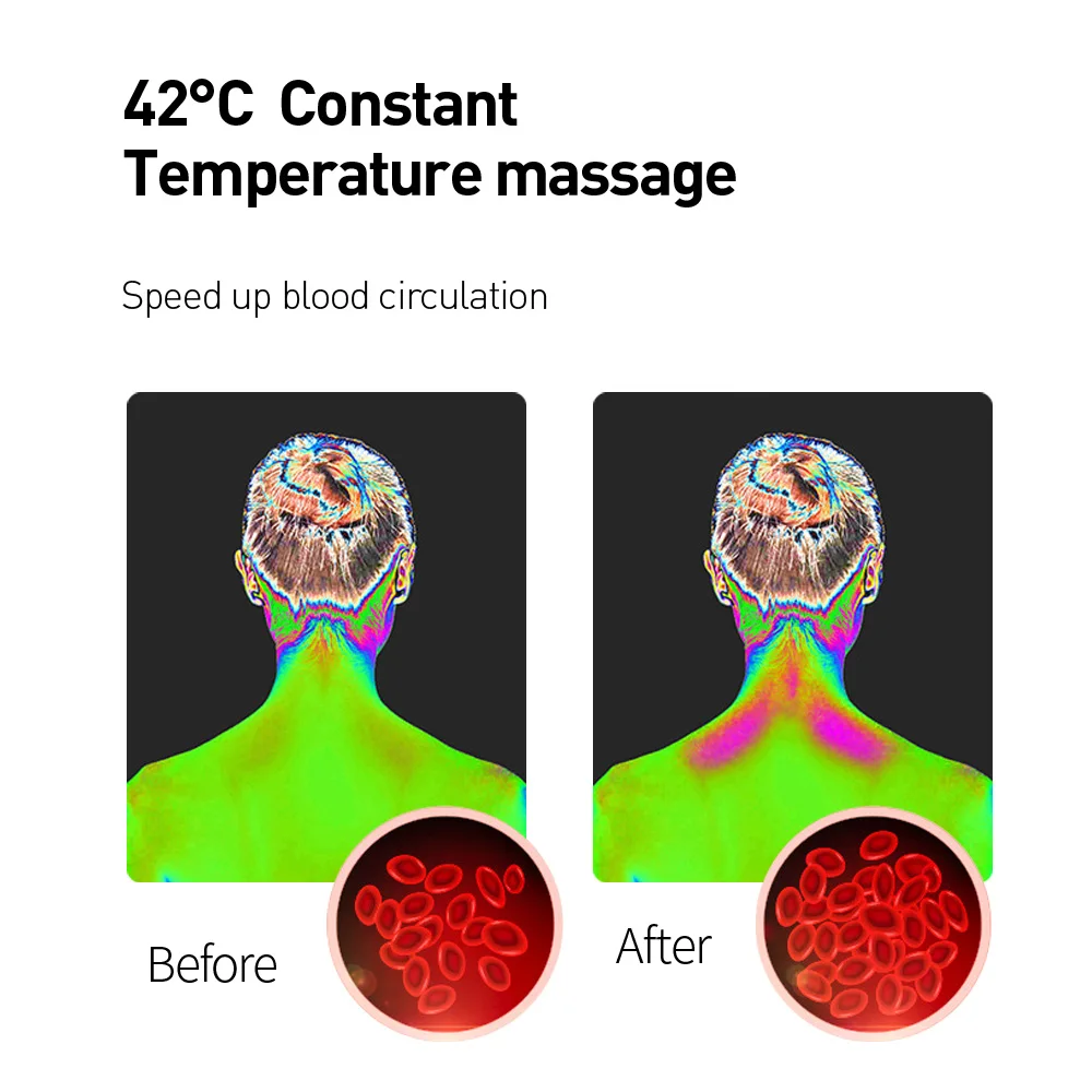 Умный электрический массажер для шеи и плеч низкочастотная магнитная терапия