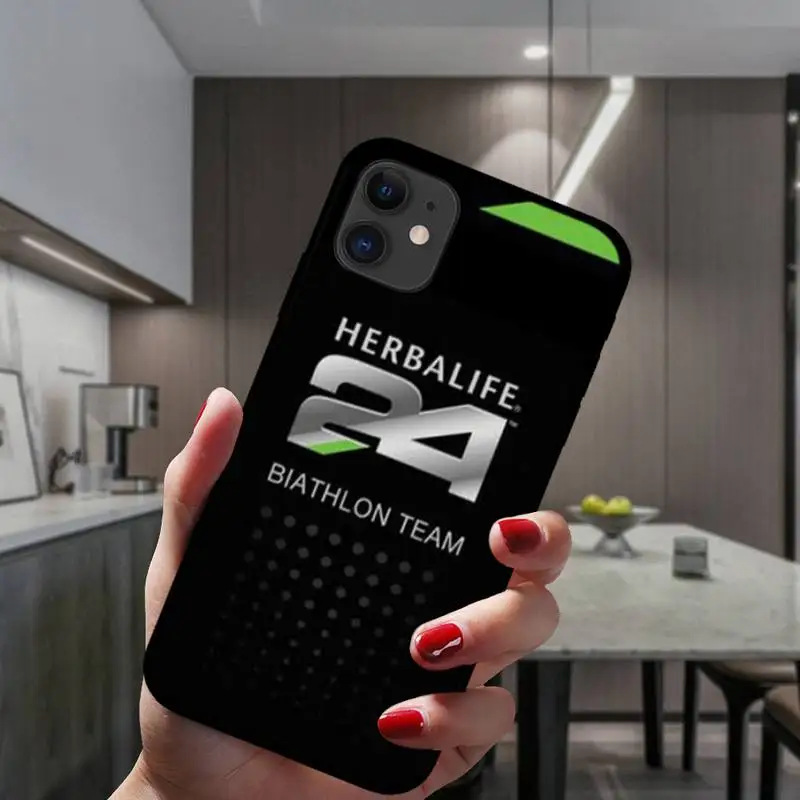 

Black And Green Herbalife Newly Arrived Phone Case For IPhone 6 6s 7 8 Plus X Xs Xr Xsmax 11 12 Pro Promax 12mini