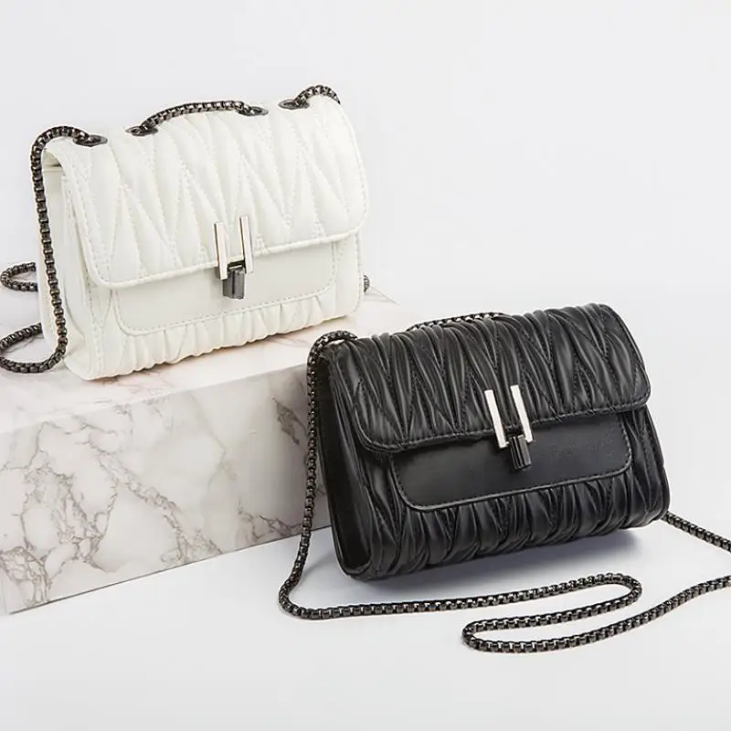 

Coolcept Women's Bag Autumn Winter New 2021 Female Literary Single-Shoulder Bag Chain Design Cross-Body Bag Trend Women's Bag