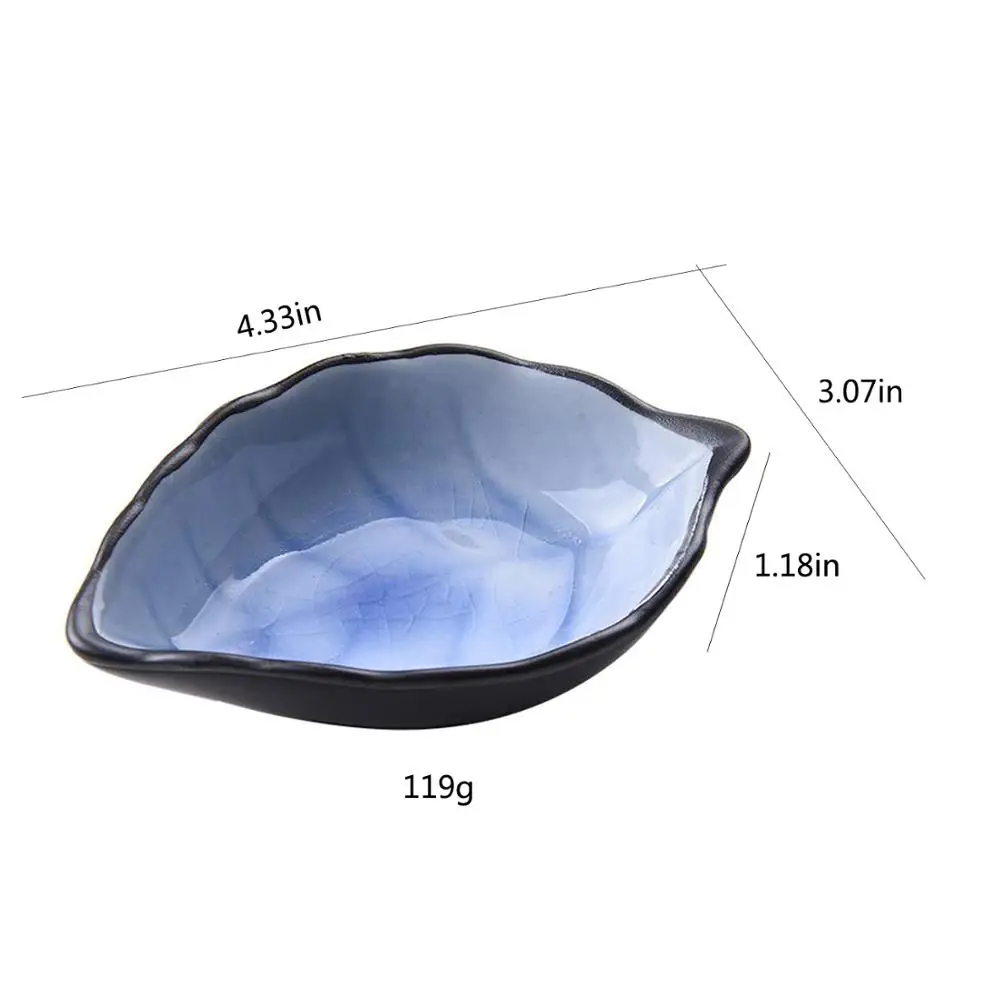 Ceramic Sauce Dishes，Set of 8 Snack Trays for Party Appetizers Chips and Dip – | Gravy Boats