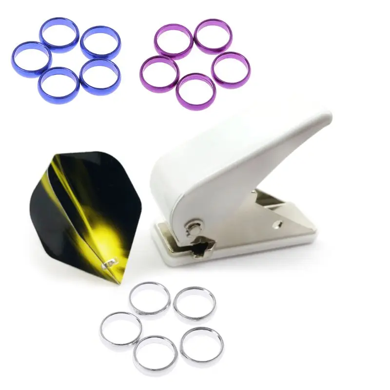 

5 шт., защитные кольца для мини-дротиков из алюминиевого сплава, сверхлегкие аксессуары для дротиков 0,01 г