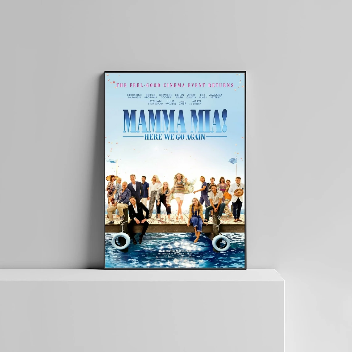 Mamma Mia Here We Go Again постер фильма настенная живопись украшение дома (без рамки)