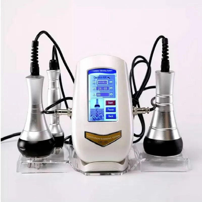 

3 IN 1 40K Ultrasonic Vacuum Cavitation Slimmng 5M RF Multipolar Beauty Machine