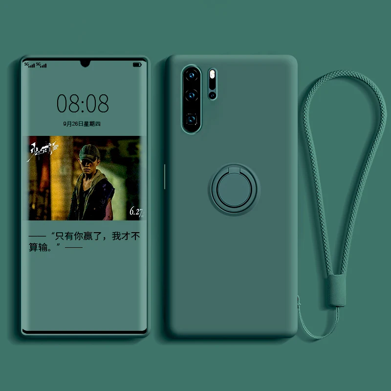 Роскошный мягкий силиконовый чехол для Huawei P30 Lite P40 P20 Pro Honor Mate 20 Nova 5T P30Pro P20Pro