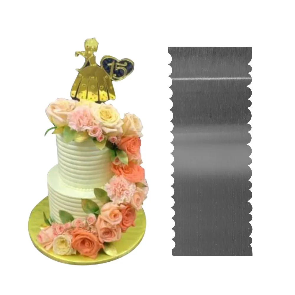 Yueyue Sugarcraft 1 шт. в одном наборе скребок для торта инструменты для украшения торта помадка инструменты для украшения торта sugarcraft