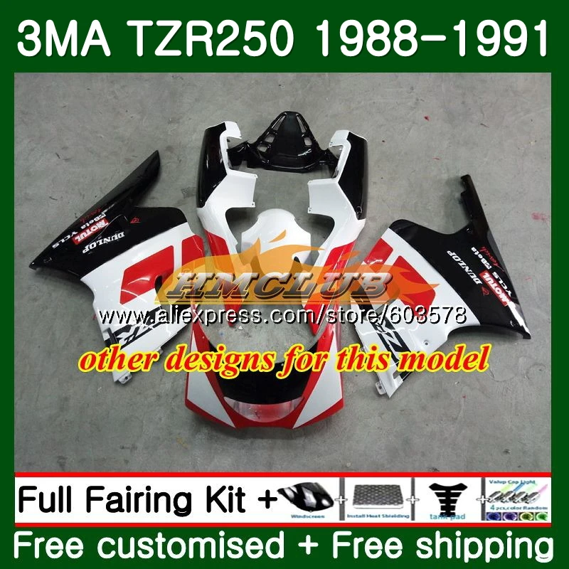 Обтекатель для YAMAHA TZR 250 3MA TZR250 1988 1989 1990 1991 распродажа синий 121CL.23 TZR250RR RS YPVS 88 89 90