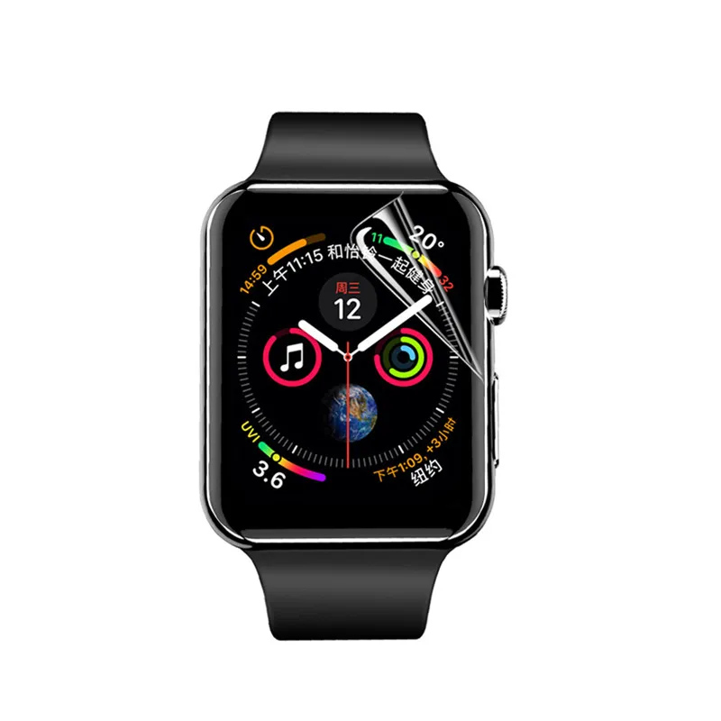 Защитная пленка для экрана Apple watch 4 40 мм 44 ультратонкая высокосенсорная