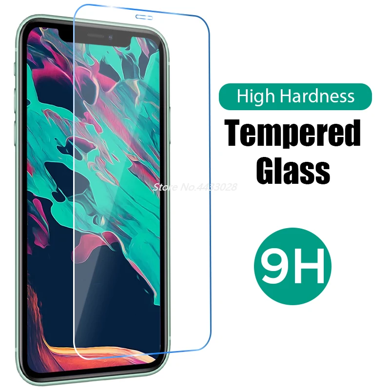 С уровнем твердости 9H экран защитных пленок для IPhone 12 11 7 8 6 6S 5 5S XS Plus Pro Max Мини