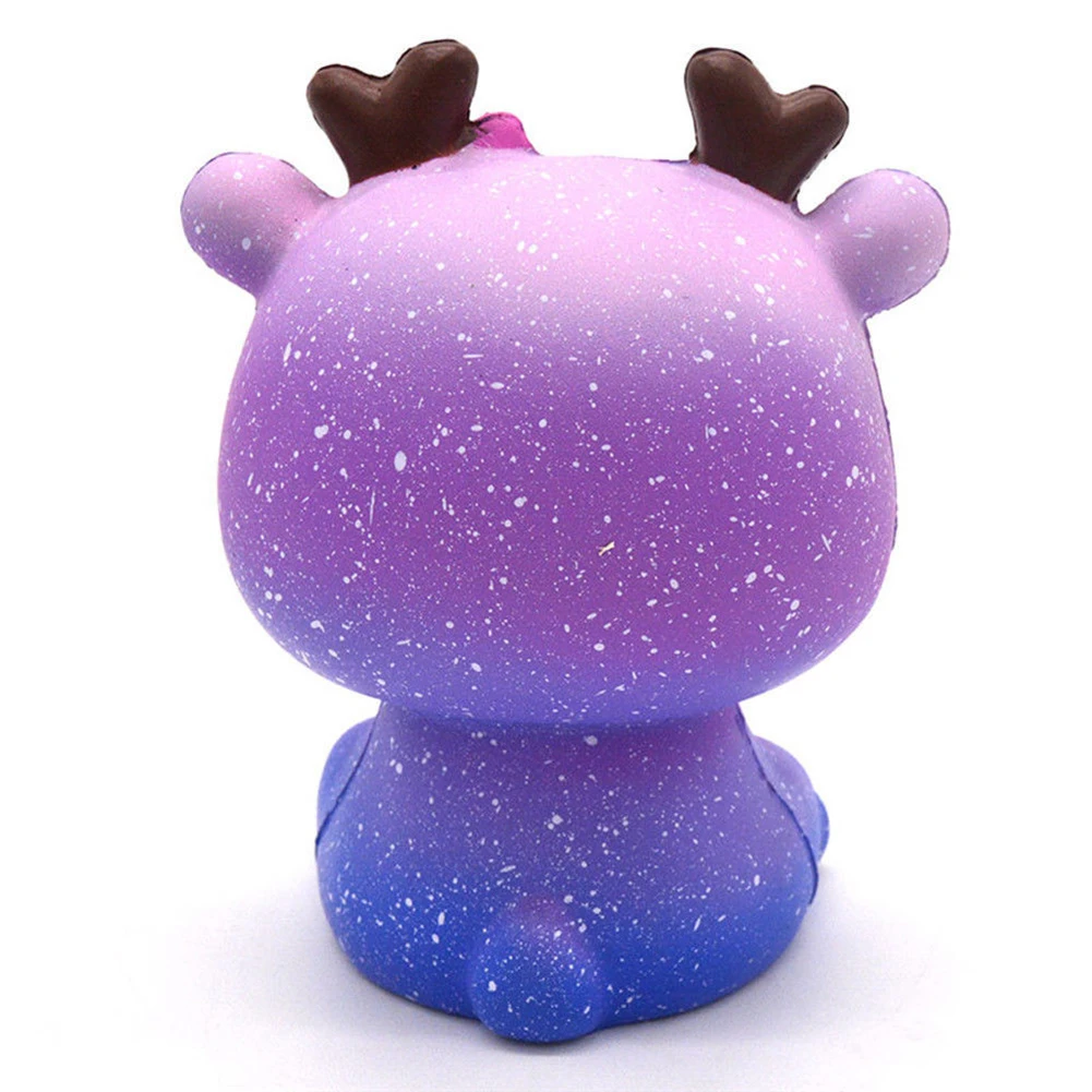 

Galaxy Cute Deer Squishies Slow Rising Kids Adults Squeeze Toys Stress Reliever Novelty Fun Squeeze toys for children