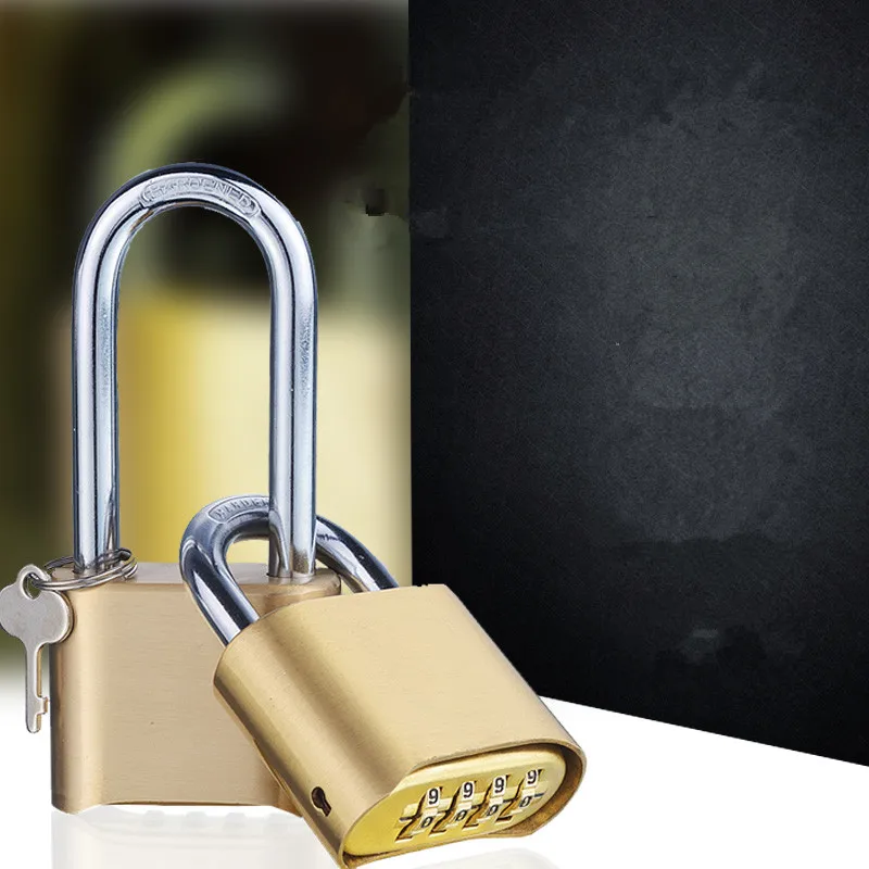 Сплав цинка 4 цифры комбинации дома двери Toolbox замок чемодан замки с 2 шт