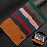 leather wallet case on for xiaomi mi poco m3 x3 nfc 10t 11 lite xiomi redmi note 10 9t pro flip magnetic cards phone cases cover