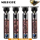 Триммер для волос NIUHOPE T9, электрическая машинка для стрижки волос для мужчин, перезаряжаемая триммер для бороды, профессиональная машинка для стрижки волос