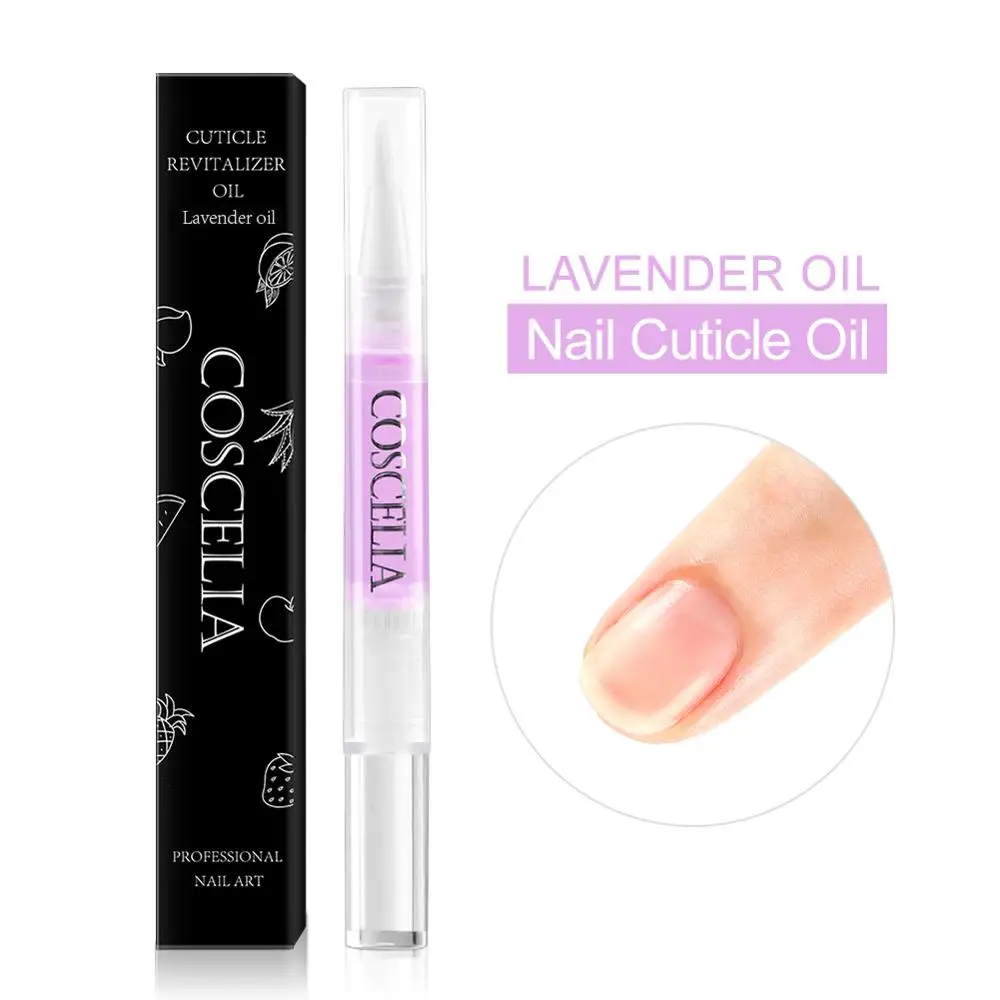 Lavender 1 ШТ. Масло Для Кутикулы Лечение Ногтей Средство Для Кутикулы Cuticle Oil - Цвет: Lavender