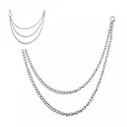 Популярная цепочка для брюк для мужчин и женщин, кольцо для ключей для брюк, универсальная Изысканная цепочка для брюк в Корейском стиле