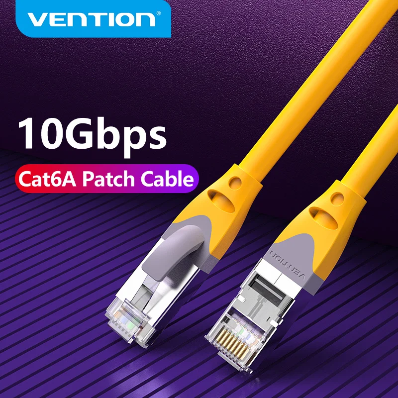 Vention CAT6A Ethernet Кабель SSTP RJ45 Lan Сетевой кабель 10 гигабит высокая скорость 500 МГц Cat6