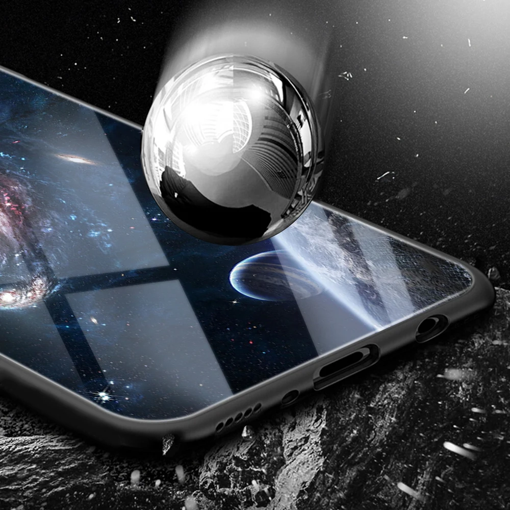 Стекло Чехлы для samsung Galaxy S10 S10e S9 S8 S7 Примечание 10 9 8 A30 A40 A50 A70 A6 A7 A8 A9 J4 J6 J7 плюс 2018