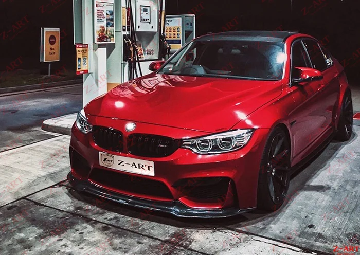 2014 2019 Z ART для M3 M4 углеродное волокно аэродинамическим комплектом тюнинг пакет F80