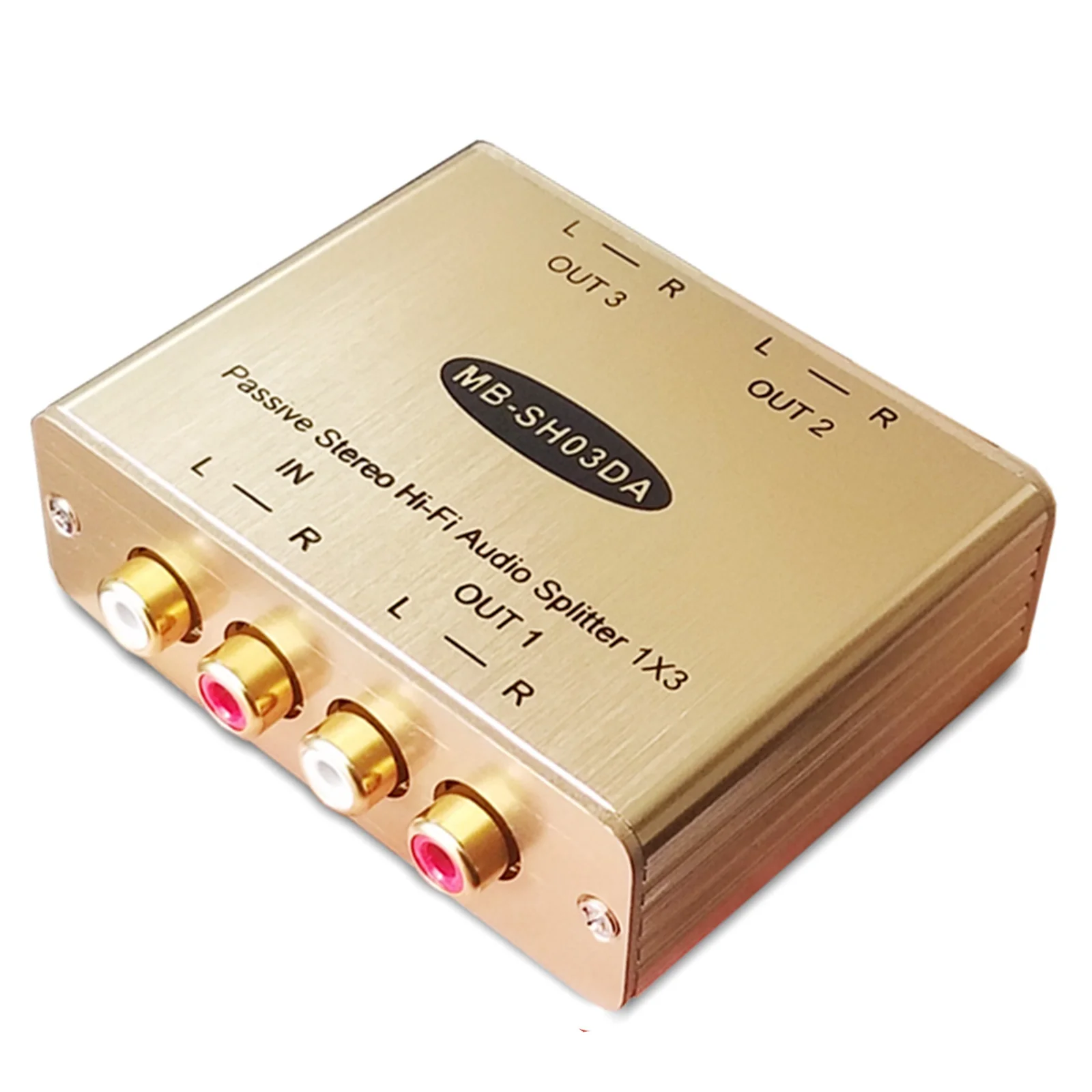 

Пассивный аудио-разветвитель HIFI, разветвитель звукового сигнала, 1 вход, 3 выхода