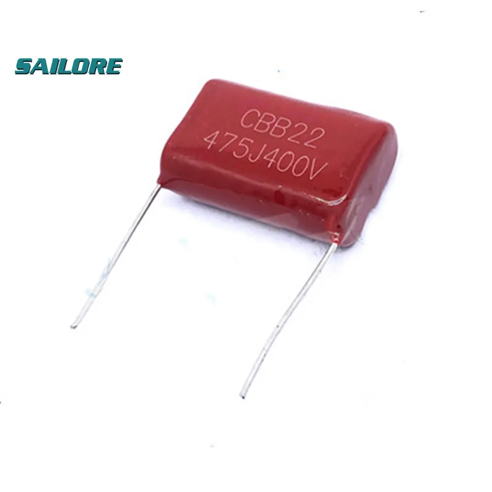 

5 шт., конденсатор из полипропиленовой пленки 400 в 475 в 4,7 мкФ, шаг 25 мм