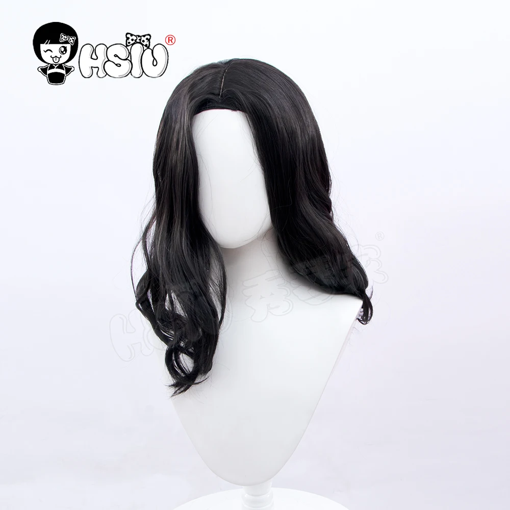 Парик для косплея Токийский рептиз Baji Keisuke парик HSIU черные длинные вьющиеся