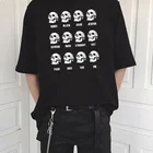 Футболка Starqueen-JBHSkull в стиле ЛГБТ, с забавным принтом для геев, лесбиянок, мужская и женская, с коротким рукавом, хлопковая, модная, в уличном стиле