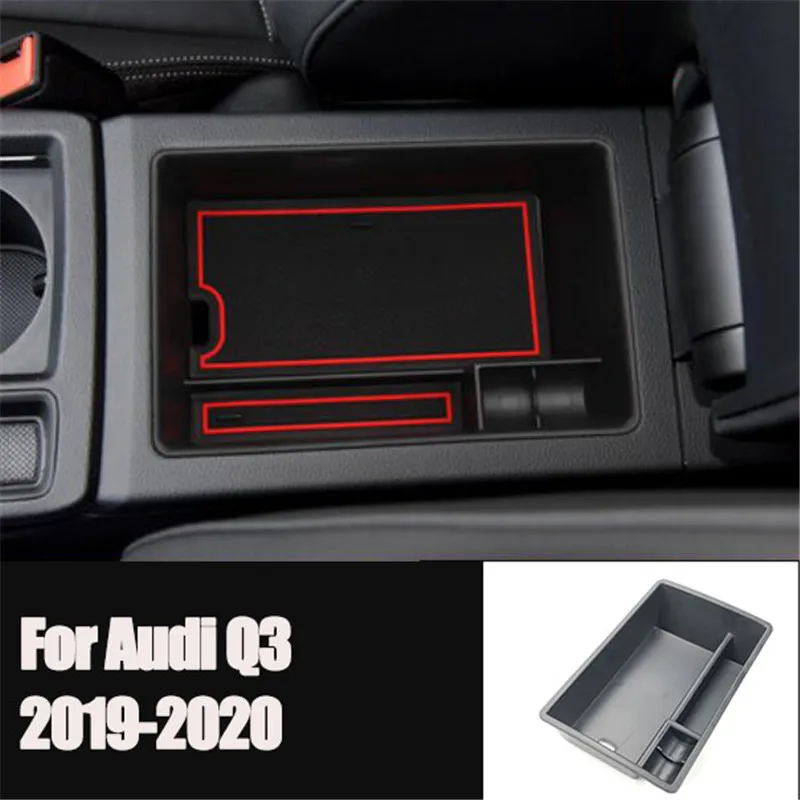 Автомобильные аксессуары подлокотник ящик для хранения Audi Q3 8U F3 2012 2020 консоли