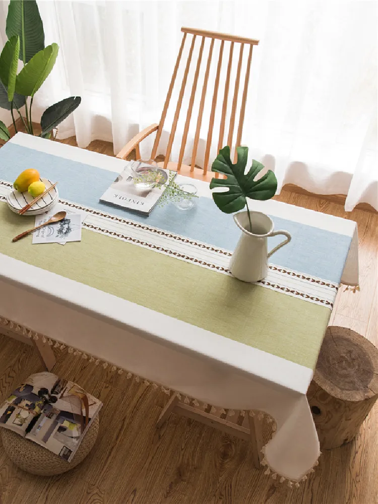 Прямоугольник небольшой Скатерти на день рождения Обеденный стол офис Кухня