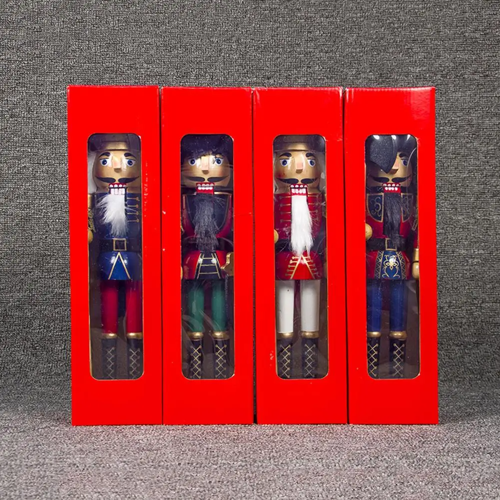 9*36 см марионетка гайкер в форме солдата Классическая Ручная роспись для дома и