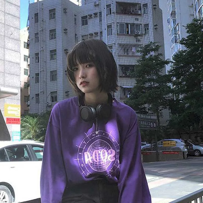 

Trendy Suit Round Neck Long-sleeved Hoodies + Loose Casual Pants Plus Wild Black Belt Spring And Autumn New Small Loose Age Redu