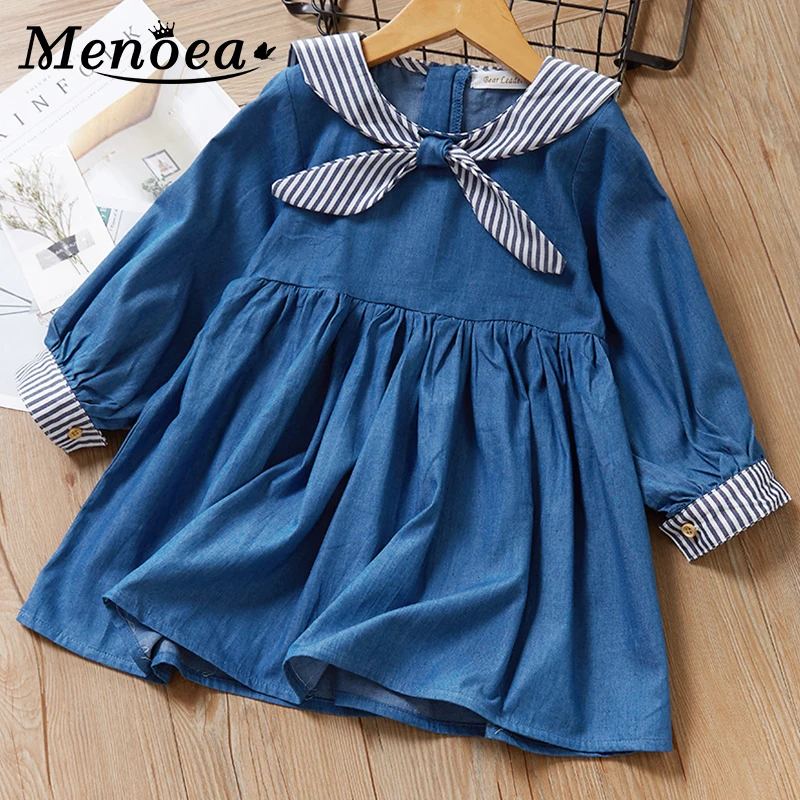 Платье для девочек 2020 Осенняя Стильная Детская весенняя одежда повседневная с