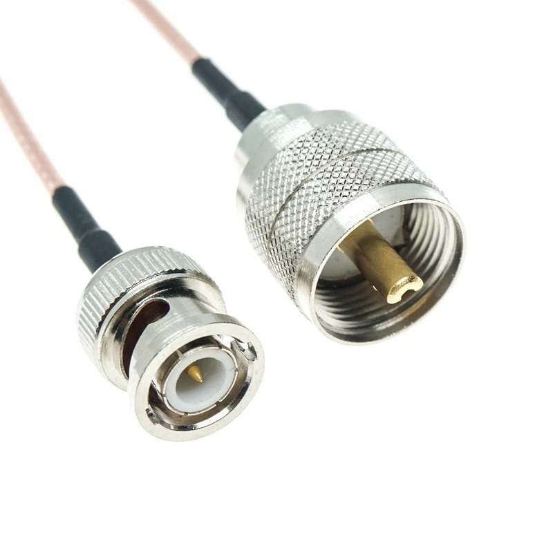 BNC Male к UHF PL259 SO239 Female plug Jumper Pigtail FPV RG316 коаксиальный кабель | Строительство и ремонт