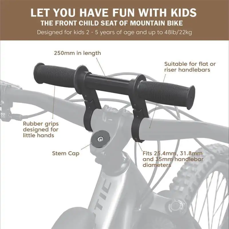 Переднее детское сиденье для горного велосипеда на 2 3 4 5 лет продается мягкое