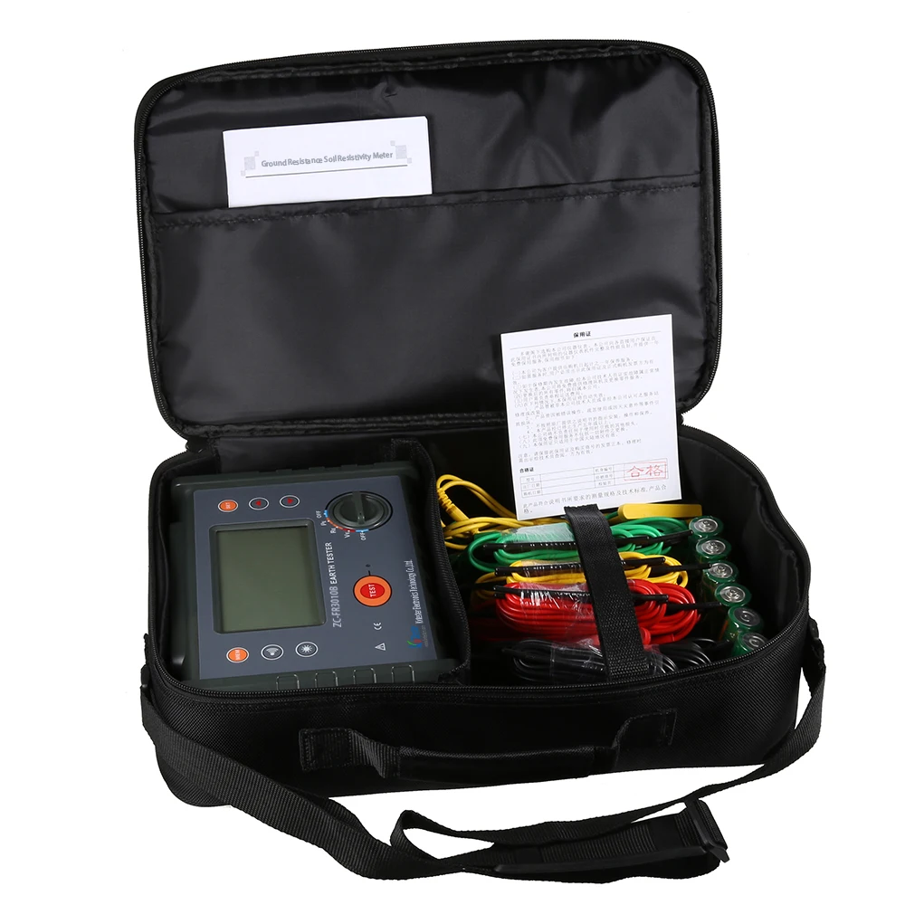 

ZC-FR3010B Ground Resistance Soil Resistivity Meter