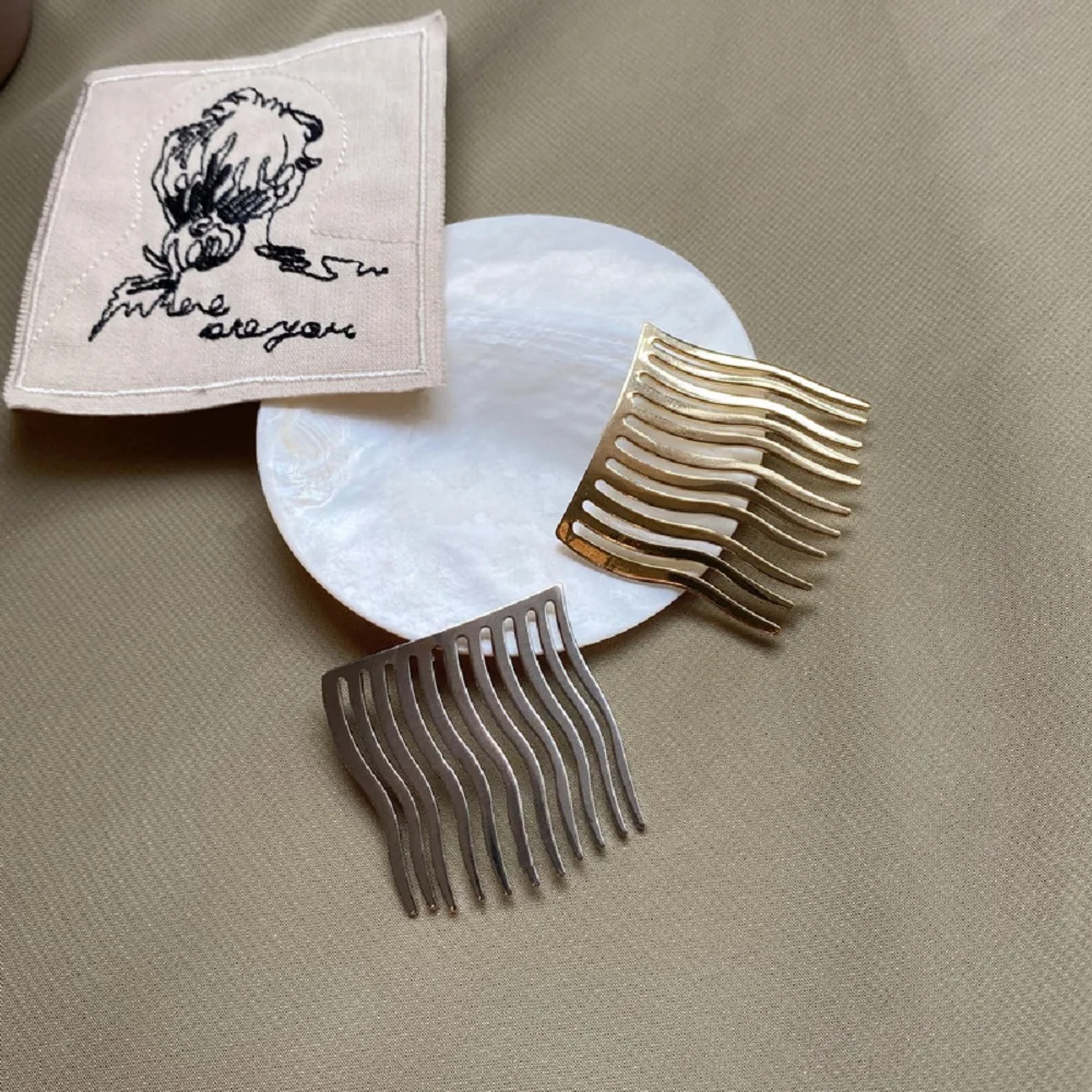 

Metal Hair Comb Claw Hairpins for Fashion Women Bridal Hair Clips Barrette DIY Hair Jewelry Accessories