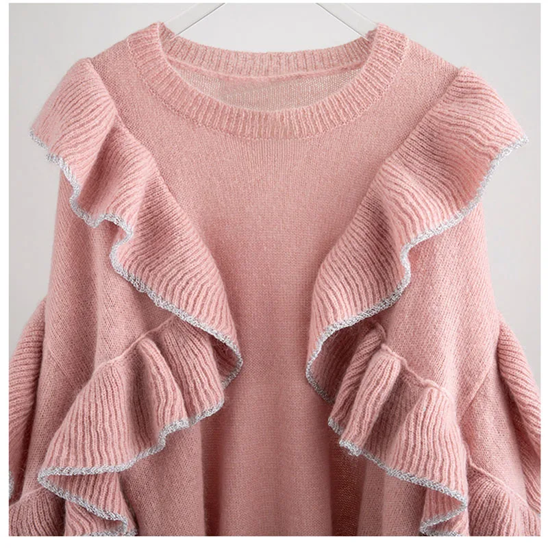 Высокое качество новая мода 2019 дизайнерский свитер для подиума Женский вязаный с