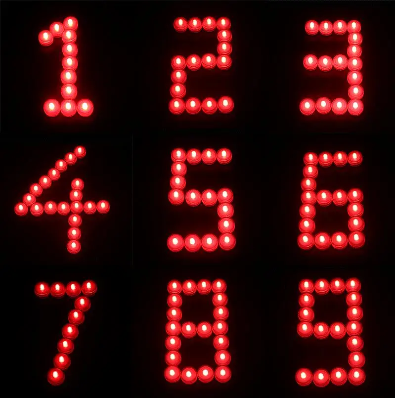 Водонепроницаемый светильник в виде свечи аквариумный для вечеринки бара