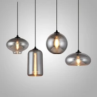 dropshipping nordic modern pendant lights designer glass pedant lamps art decoration light fixtures for bar kitchen dining room