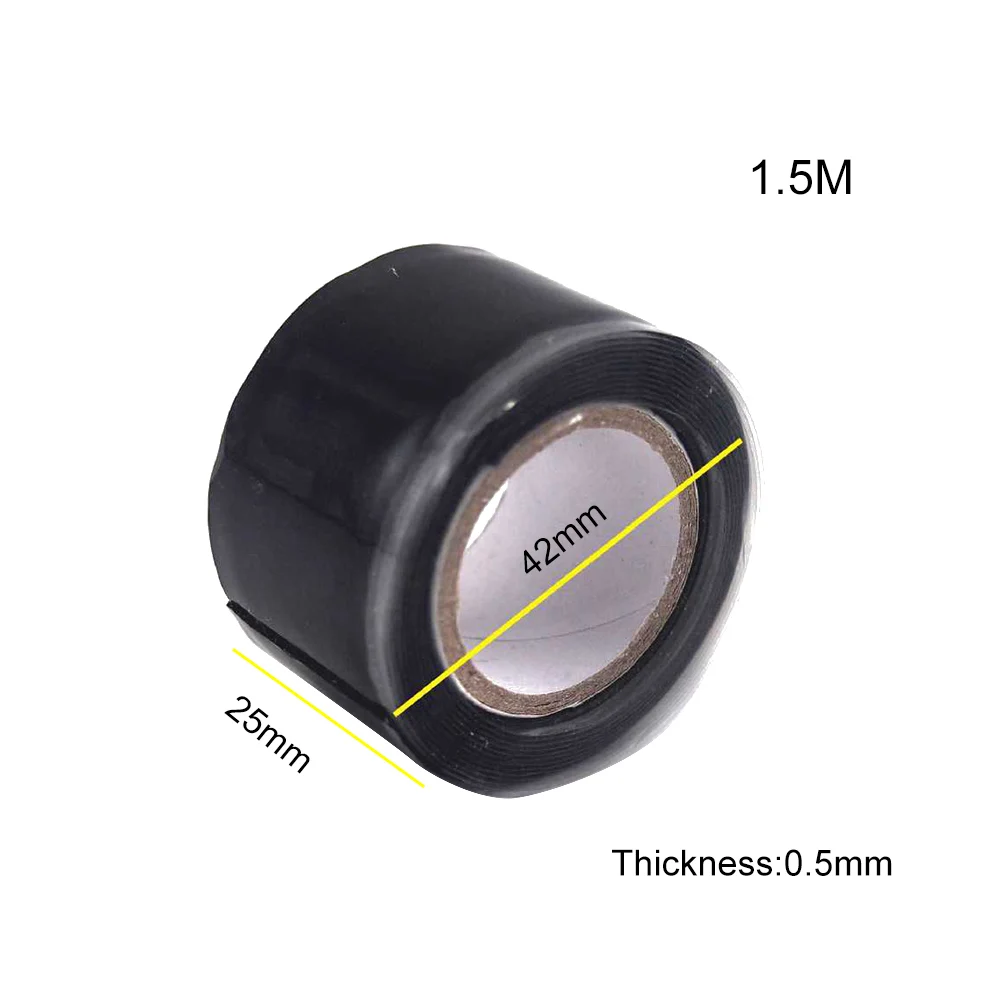 MAHAQI Водонепроницаемая ремонтная самоклеящаяся силиконовая лента 1 5 м/3 м