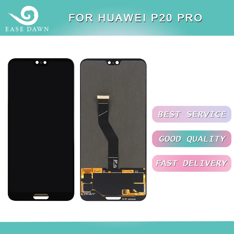 Для Huawei P20 PRO ЖК дисплей IPS экран + сенсорная панель дигитайзер в сборе для