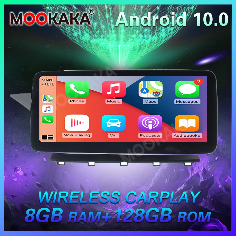 

8 + 128G Android 10 для Mercedes-Benz GLK X204 2008-2012, автомобильный мультимедийный плеер, стерео, автомобильное GPS-радио, навигатор, магнитофон DSP