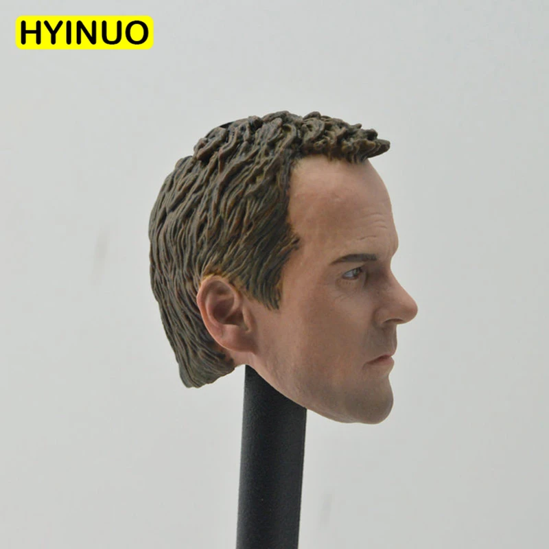 Custom 1/6 масштабный киноактер Кифер Sutherland Мужской Джек Бауэр идеальная голова Sculpt