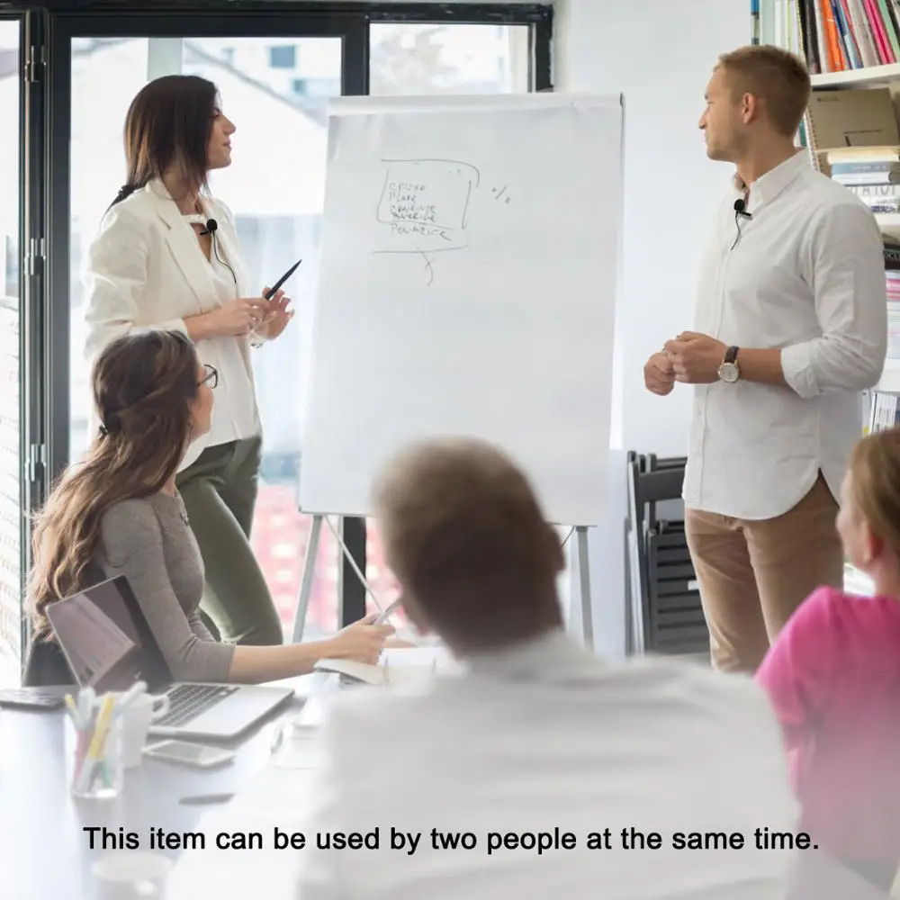 KIMAFUN 2 4G двойная Беспроводная микрофонная система с гарнитурами и лацканами